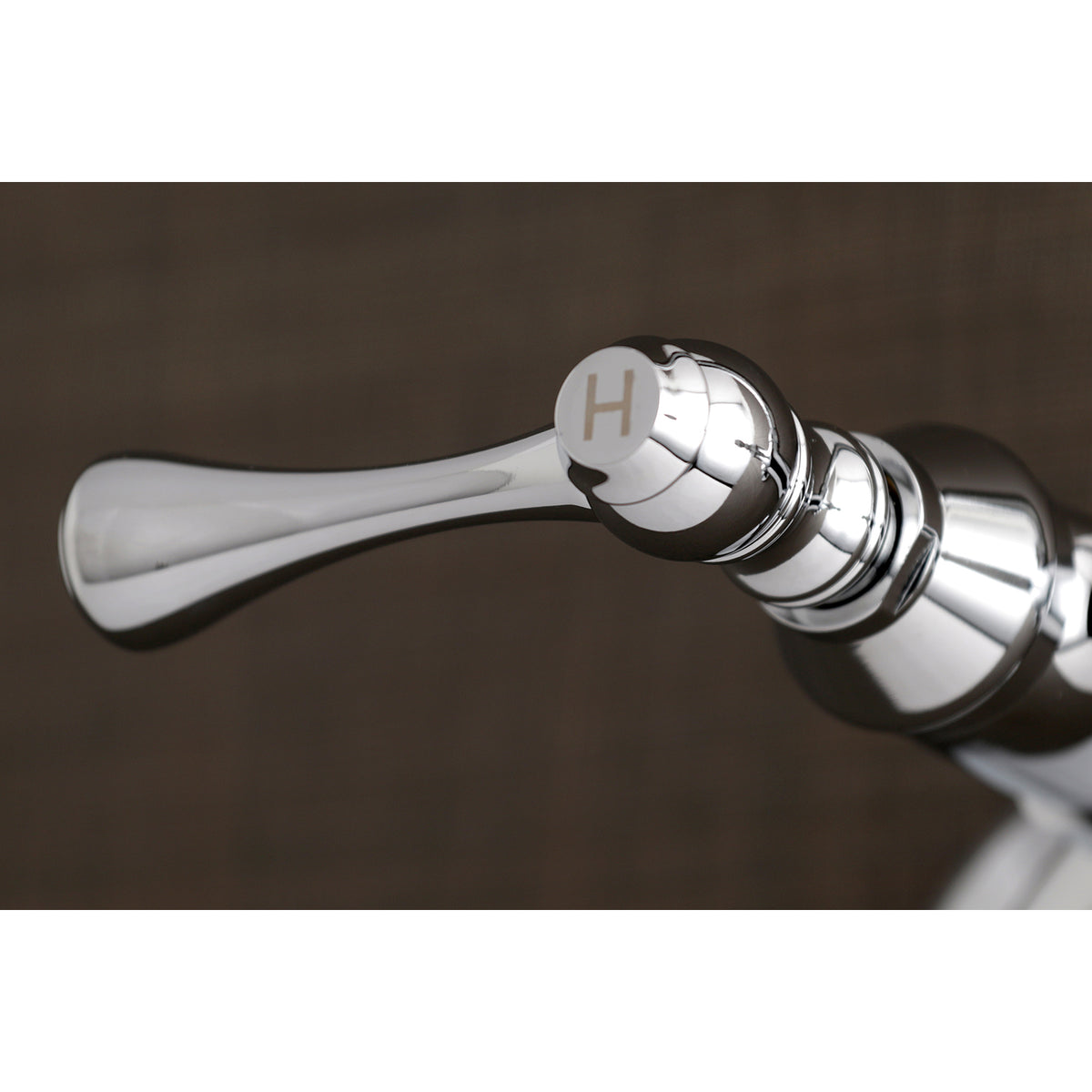 Kingston Brass KS374C Kingston Two Handle Wall Mount Laundry Faucet