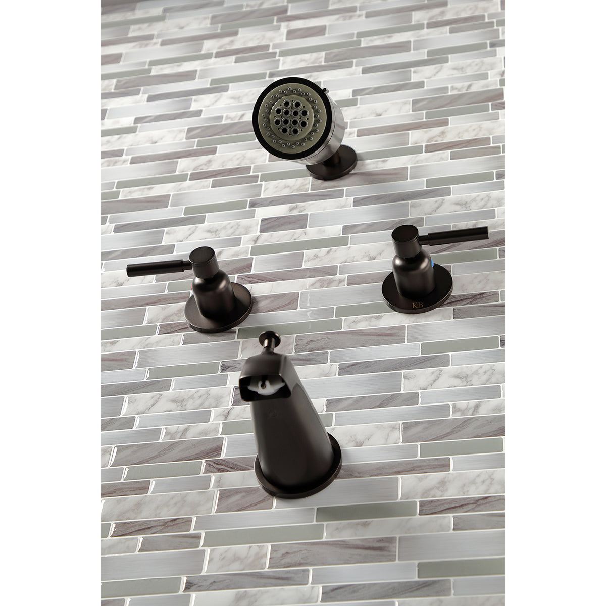 Concord Two-Handle Tub and Shower Faucet