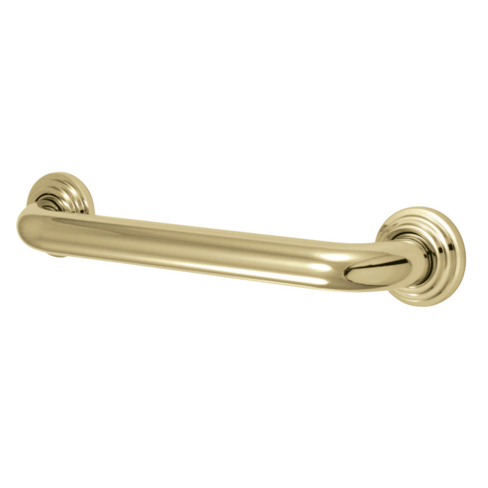 Kingston Brass Milano 12-Inch Decorative 1-1/4-Inch OD Grab Bar