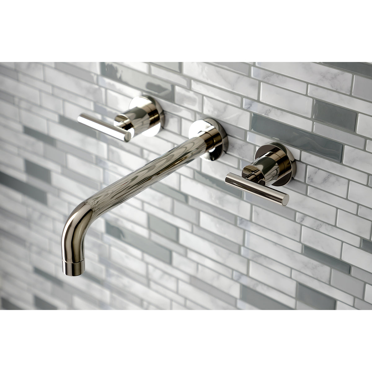 Manhattan Two-Handle Wall Mount Tub Faucet
