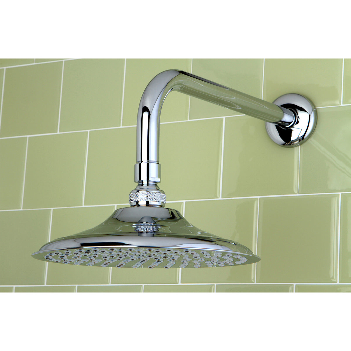 Victorian 5-1/4" Shower Head with Shower Arm