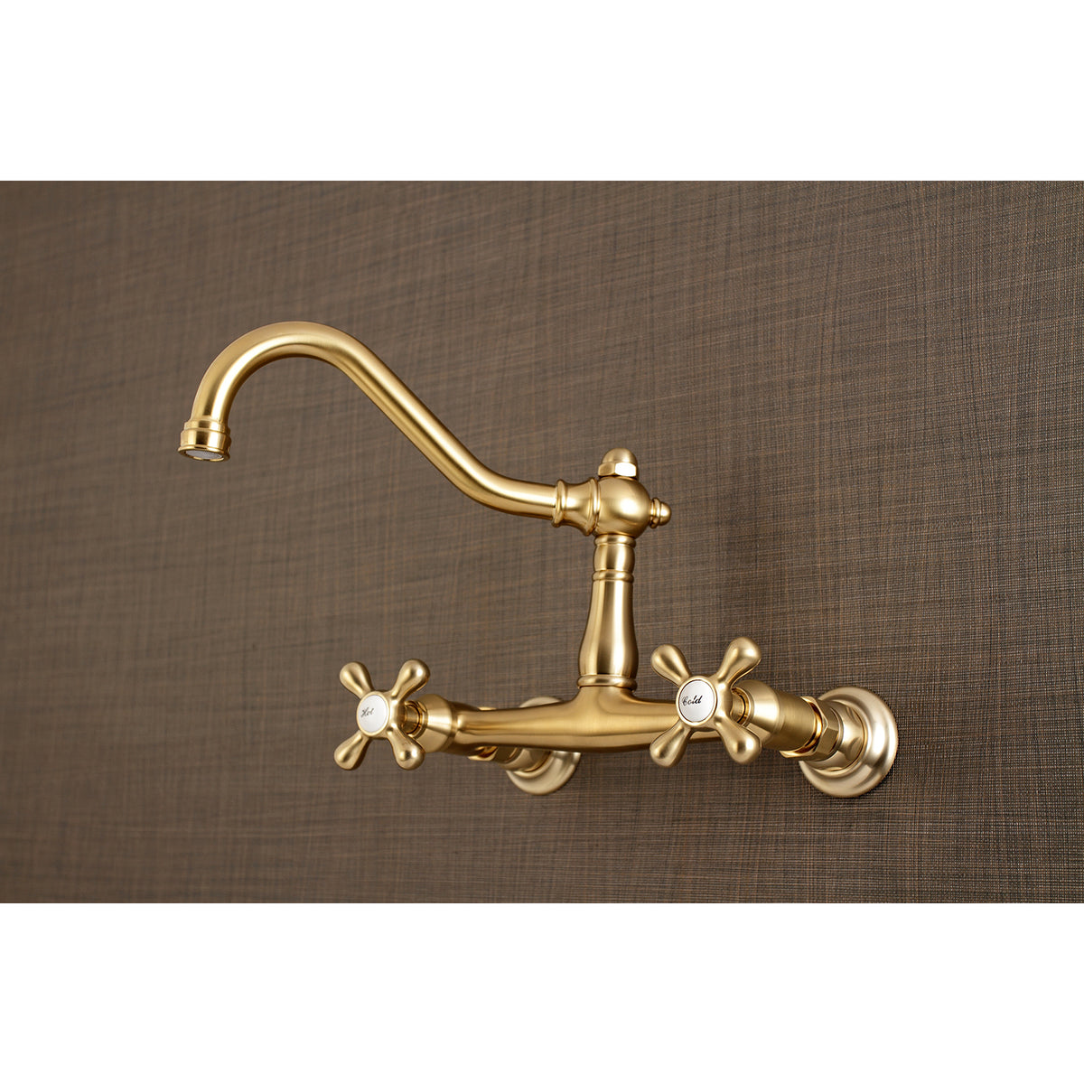 Kingston Brass KS3248AX Wall Mount Bathroom Faucet