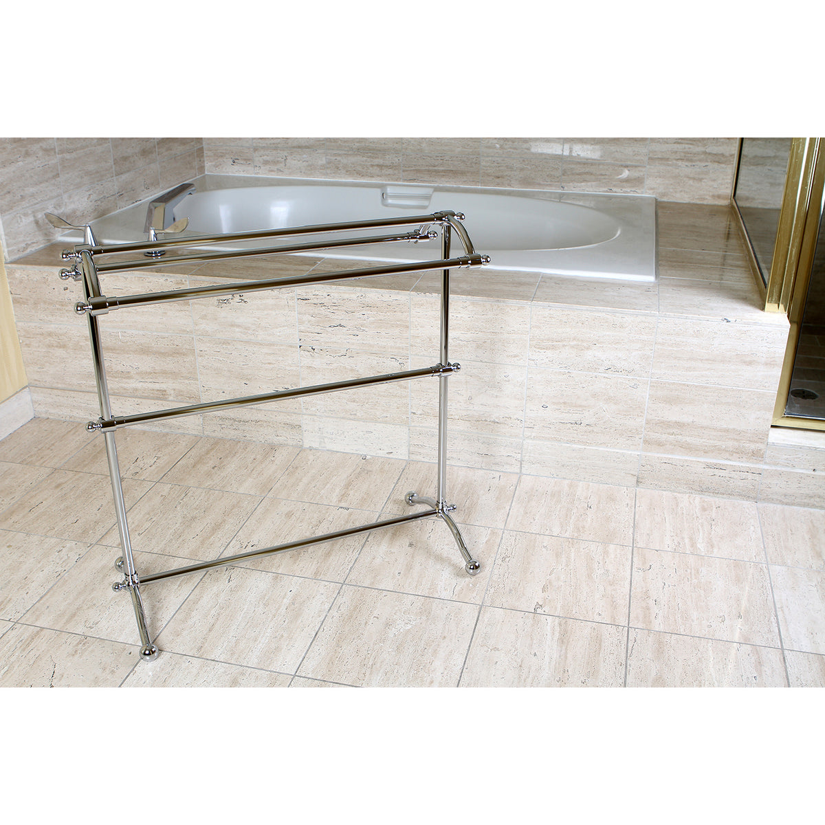 Kingston Brass Pedestal Towel Rack