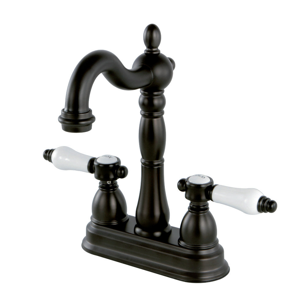 Kingston Brass KB1491BPL Bel-Air Two-Handle Bar Faucet
