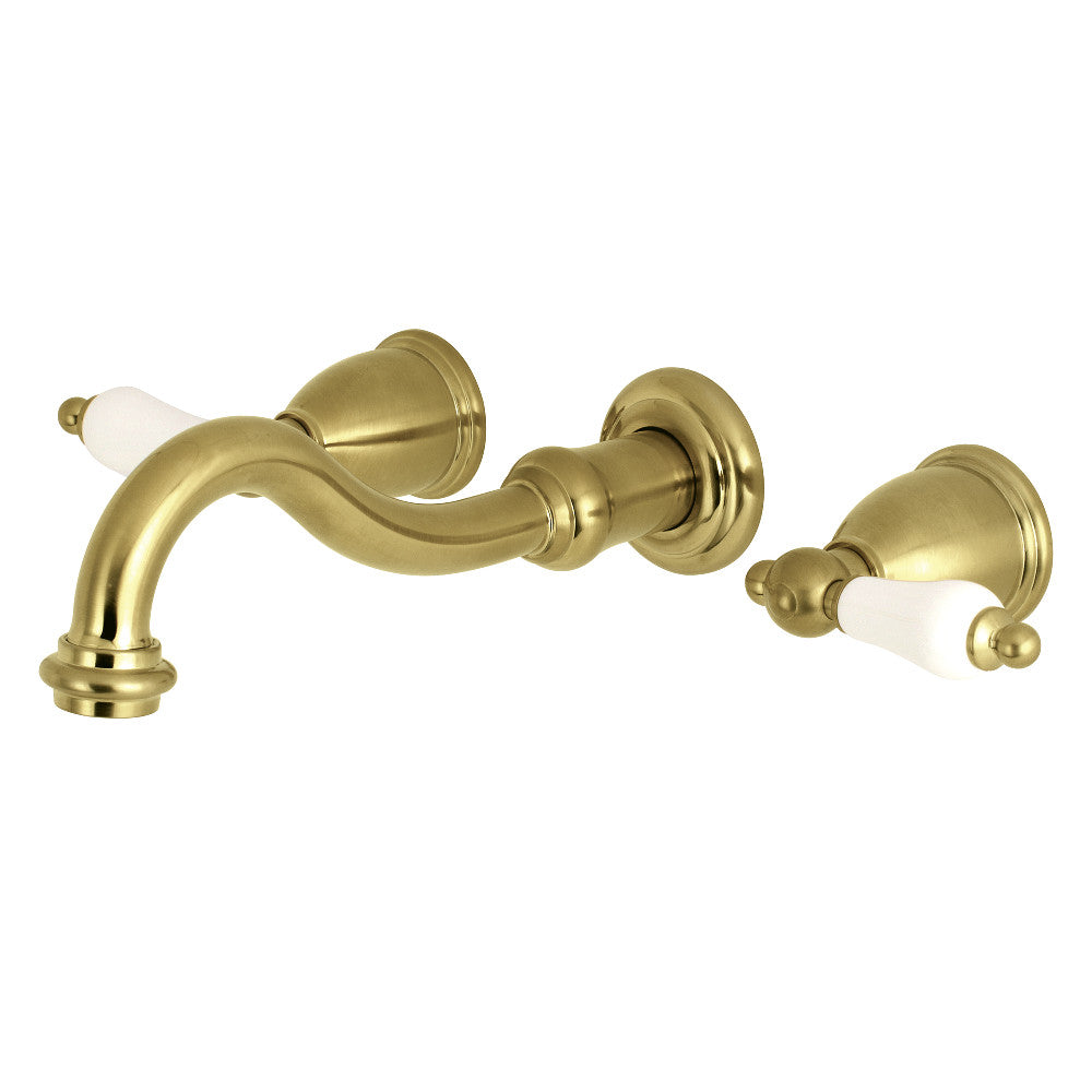 Restoration Two-Handle Wall Mount Tub Faucet
