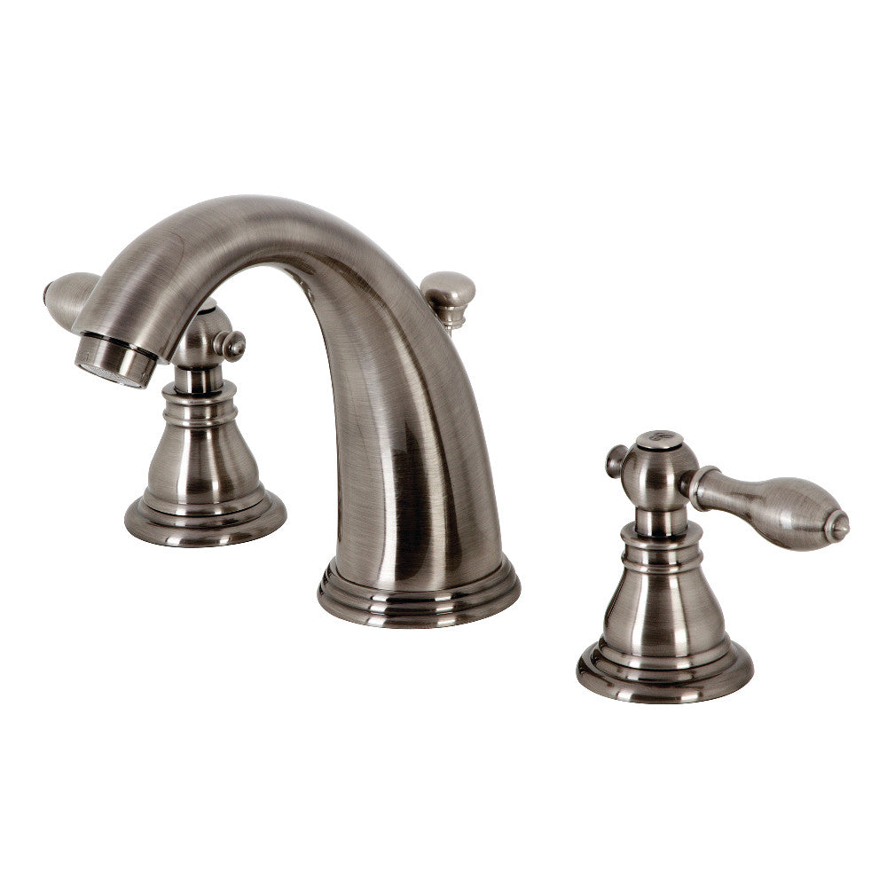Kingston Brass KB981ACL American Classic Widespread Bathroom Faucet with Retail Pop-Up