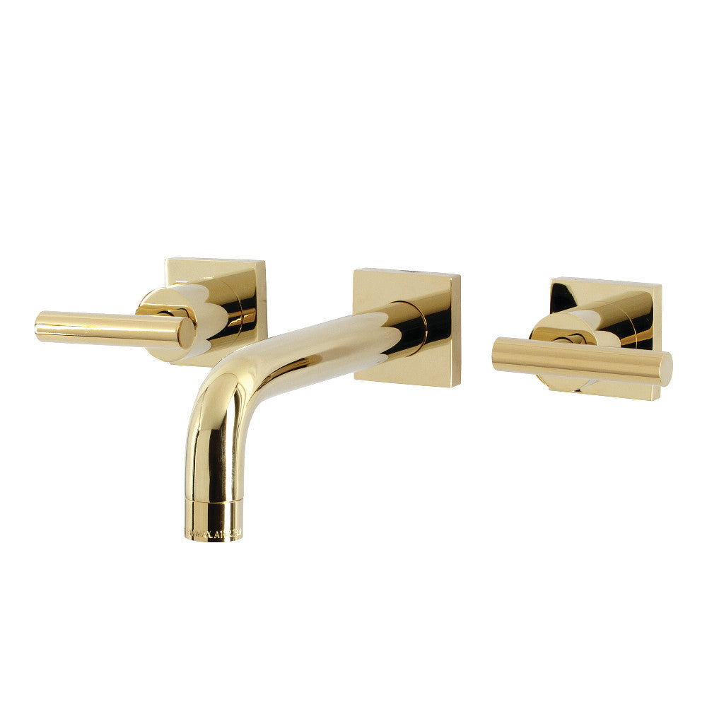 Kingston Brass KS6123CML Manhattan Two-Handle Wall Mount Bathroom Faucet