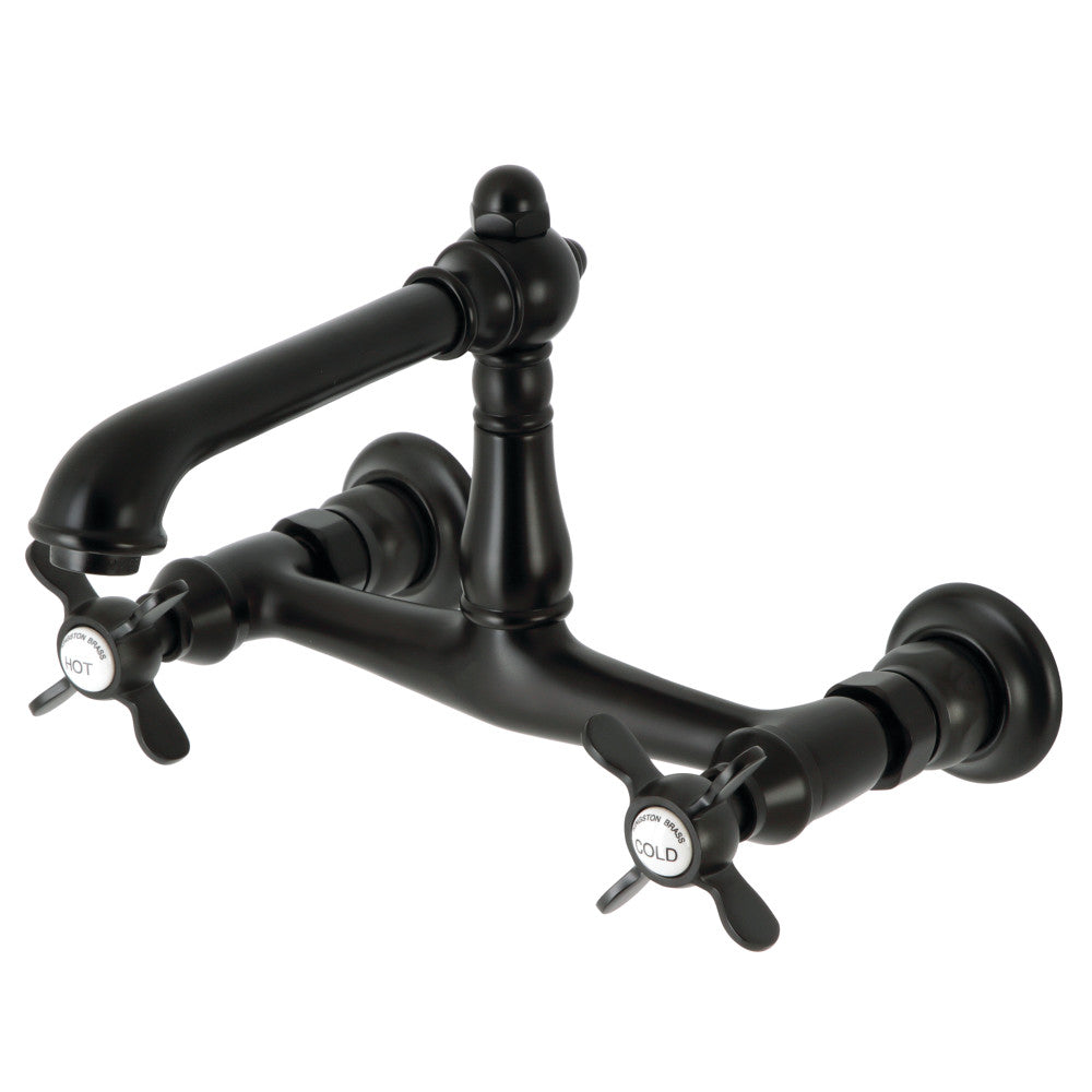 Kingston Brass KS7246BEX Essex Wall Mount Bathroom Faucet