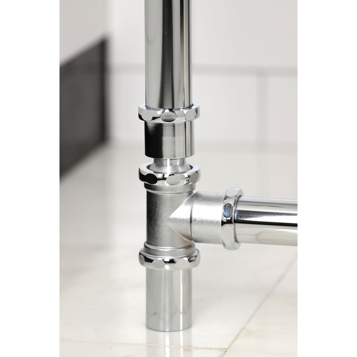 Kingston Brass Tub Double Pivoting Waste & Overflow, 21 Gauge