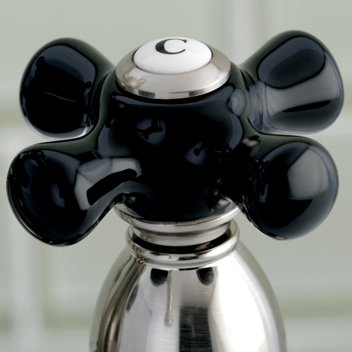 Kingston Brass KB1604PKX 4 in. Centerset Bathroom Faucet