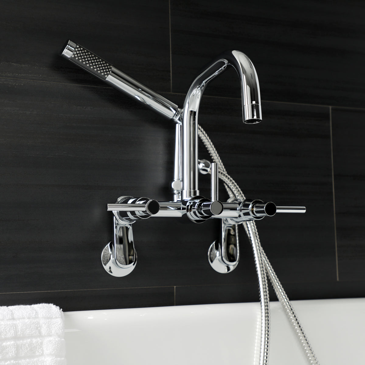 Vintage AE8458DL Concord Wall Mount Clawfoot Tub Faucet