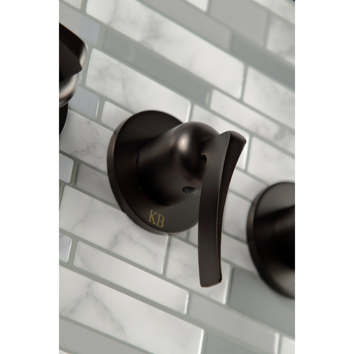 Centurion Three-Handle Tub and Shower Faucet