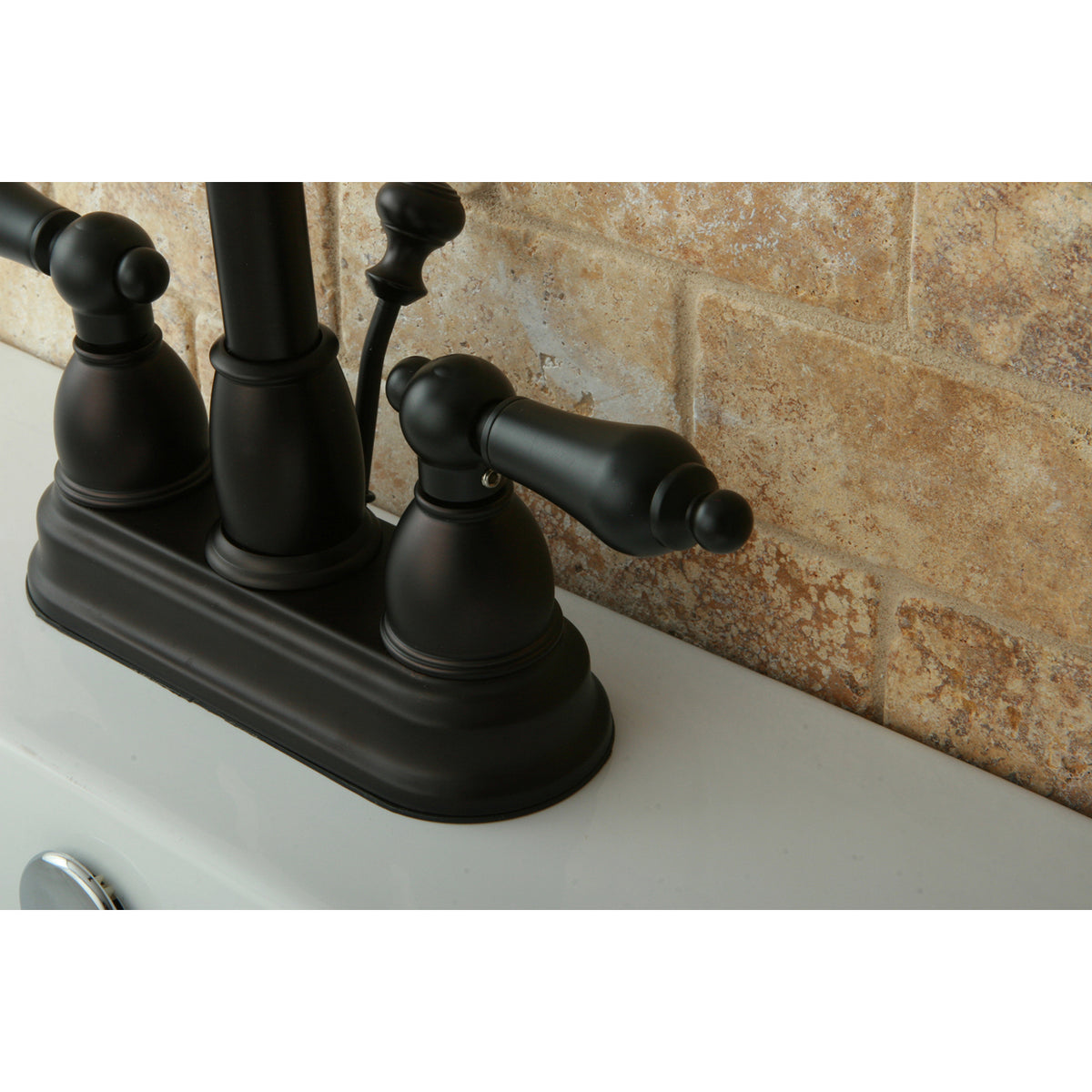 Kingston Brass KB3611AL 4 in. Centerset Bathroom Faucet