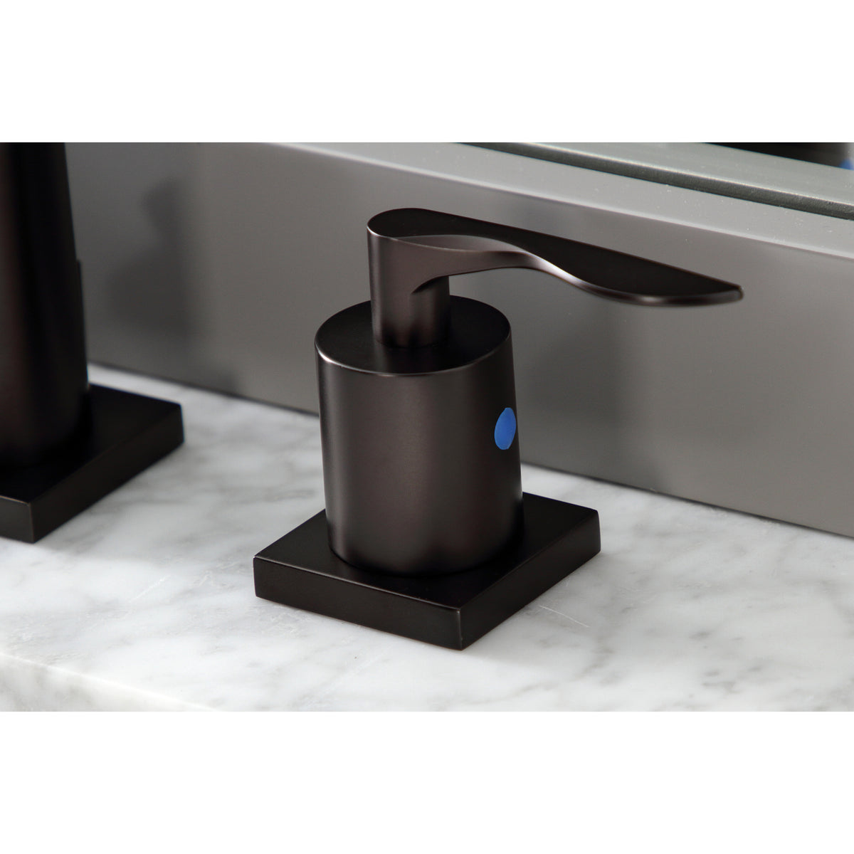 Kingston Brass FSC8961SVL Serena Widespread Bathroom Faucet with Pop-Up Drain