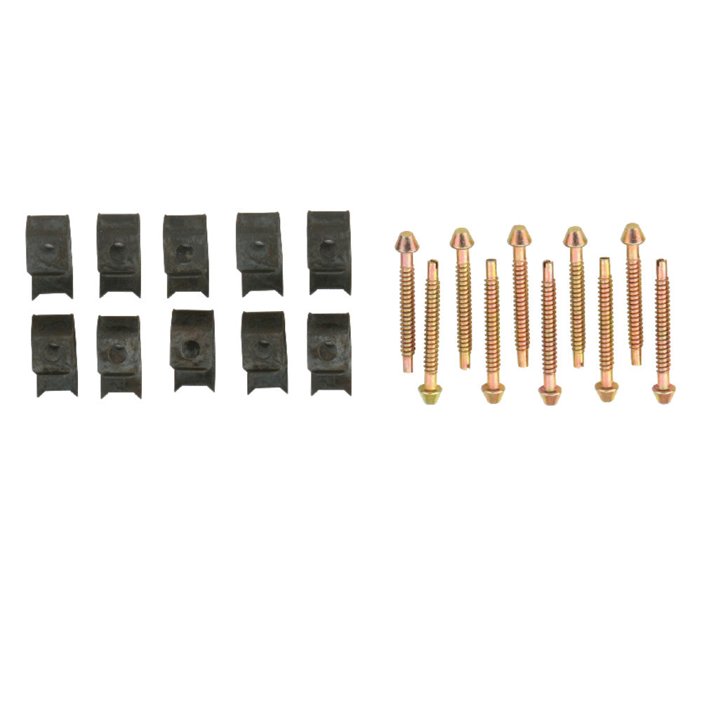 Kingston Brass KSHDWR10 Surface Mount Clip 10 Clips Pack