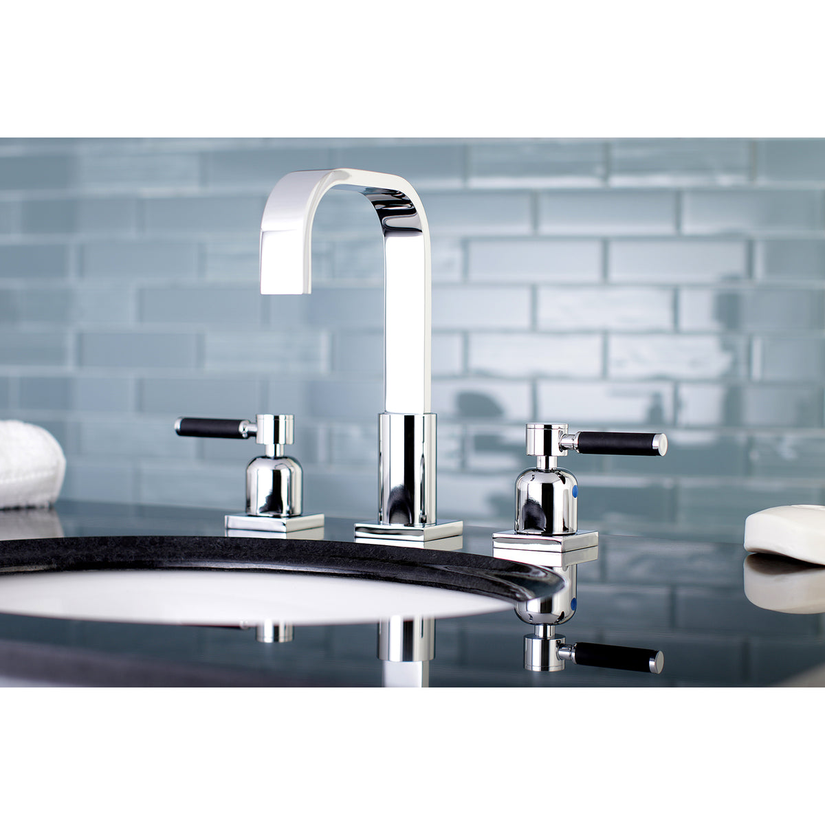 Fauceture FSC8968DKL 8 in. Widespread Bathroom Faucet