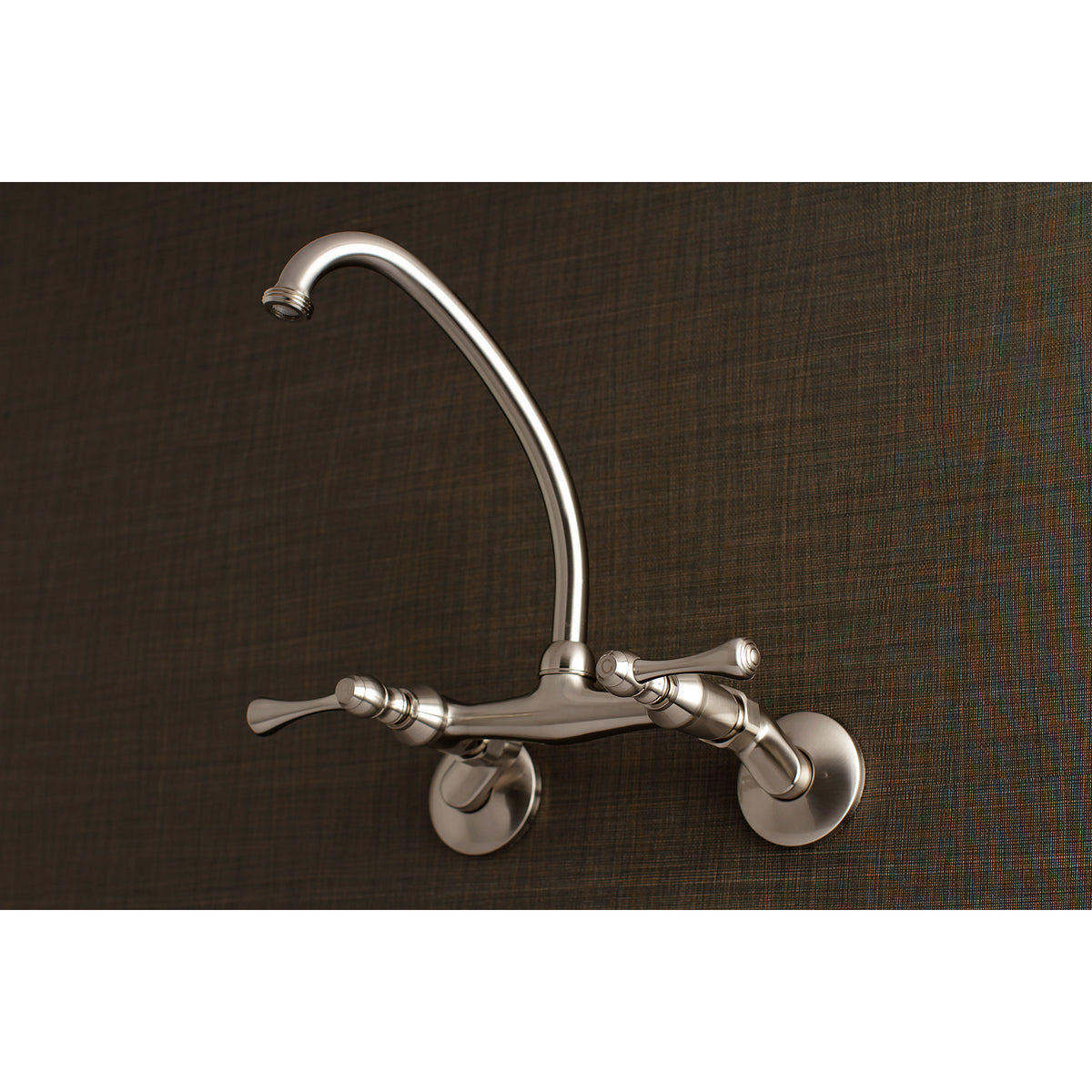 Kingston Brass KS374C Kingston Two Handle Wall Mount Laundry Faucet