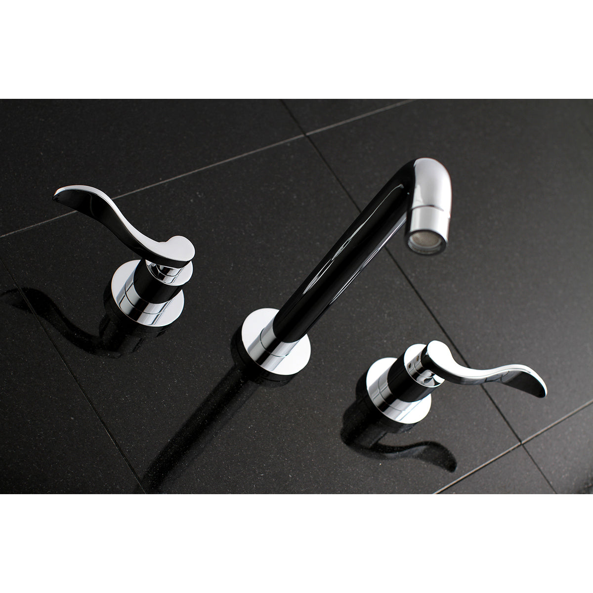 NuWave Two-Handle Wall Mount Tub Faucet