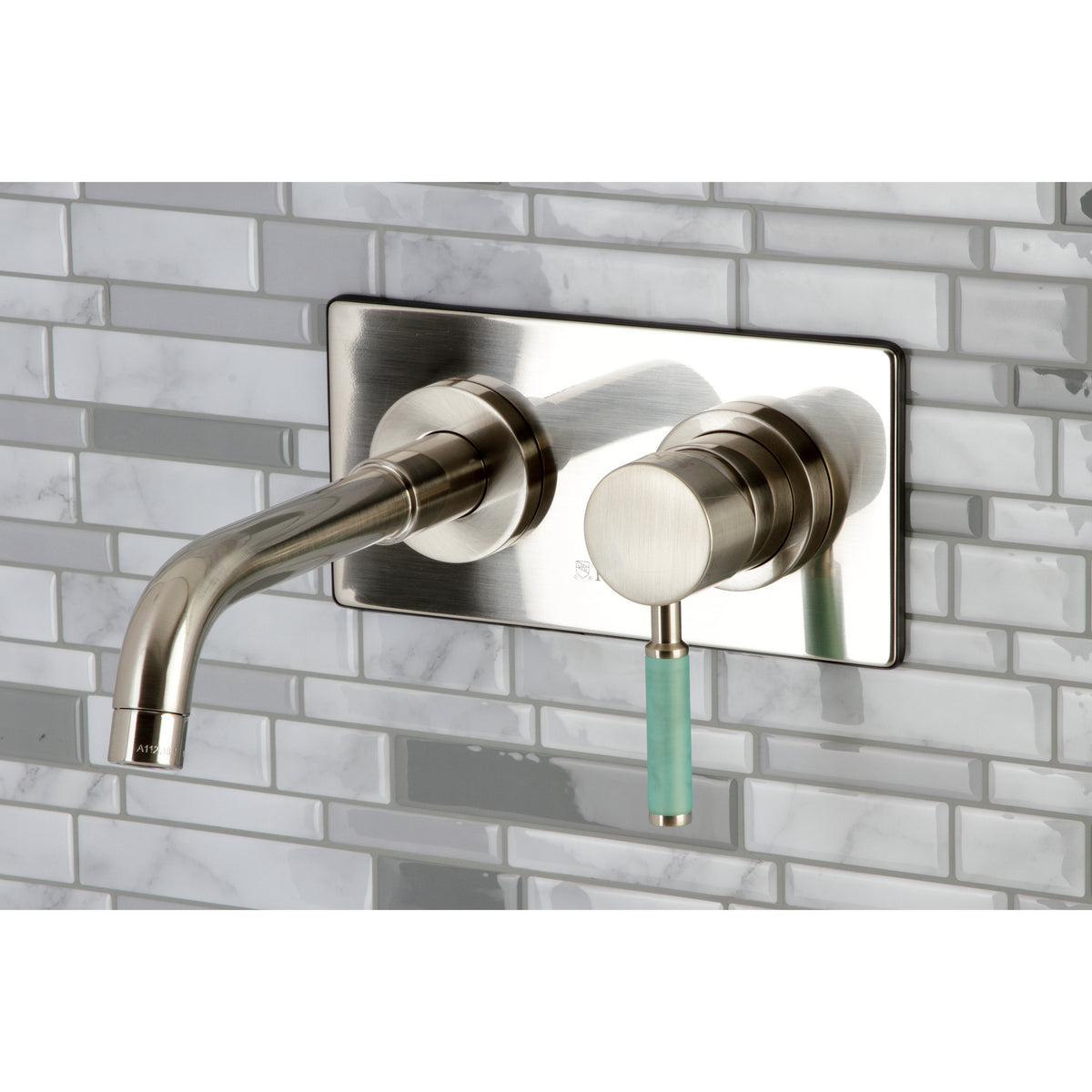 Kingston Brass KS8118DKL Kaiser Single-Handle Wall Mount Bathroom Faucet