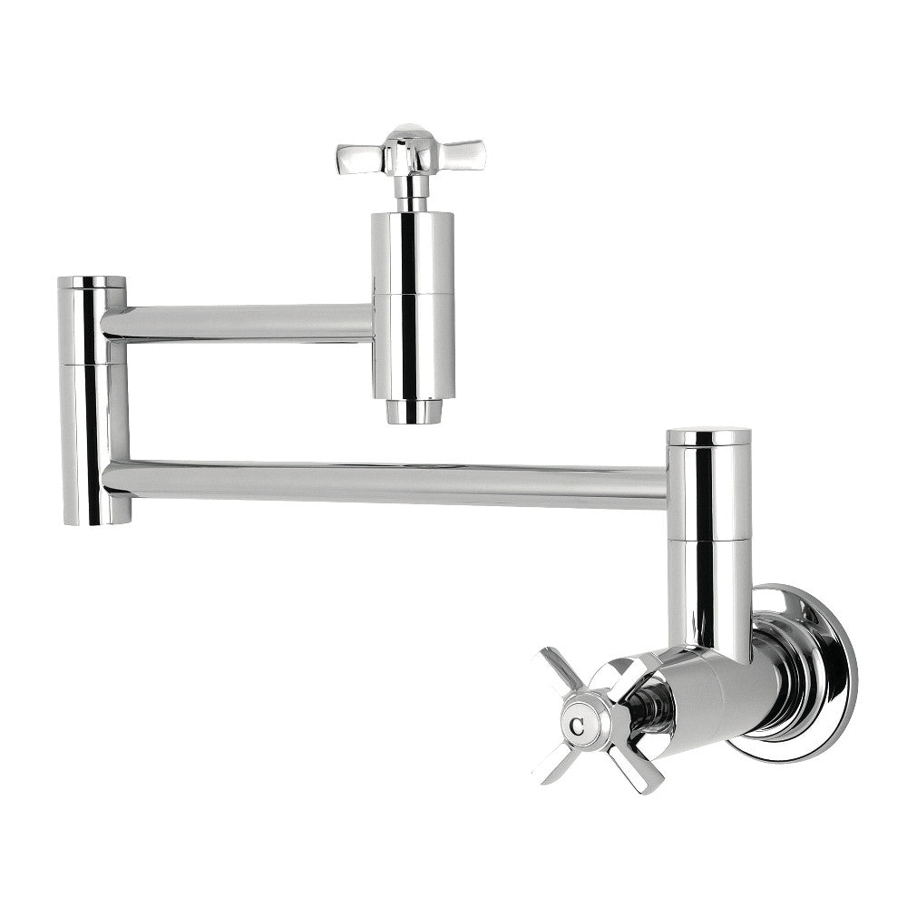 Kingston Brass KS8103ZX Millennium Wall Mount Pot Filler Kitchen Faucet