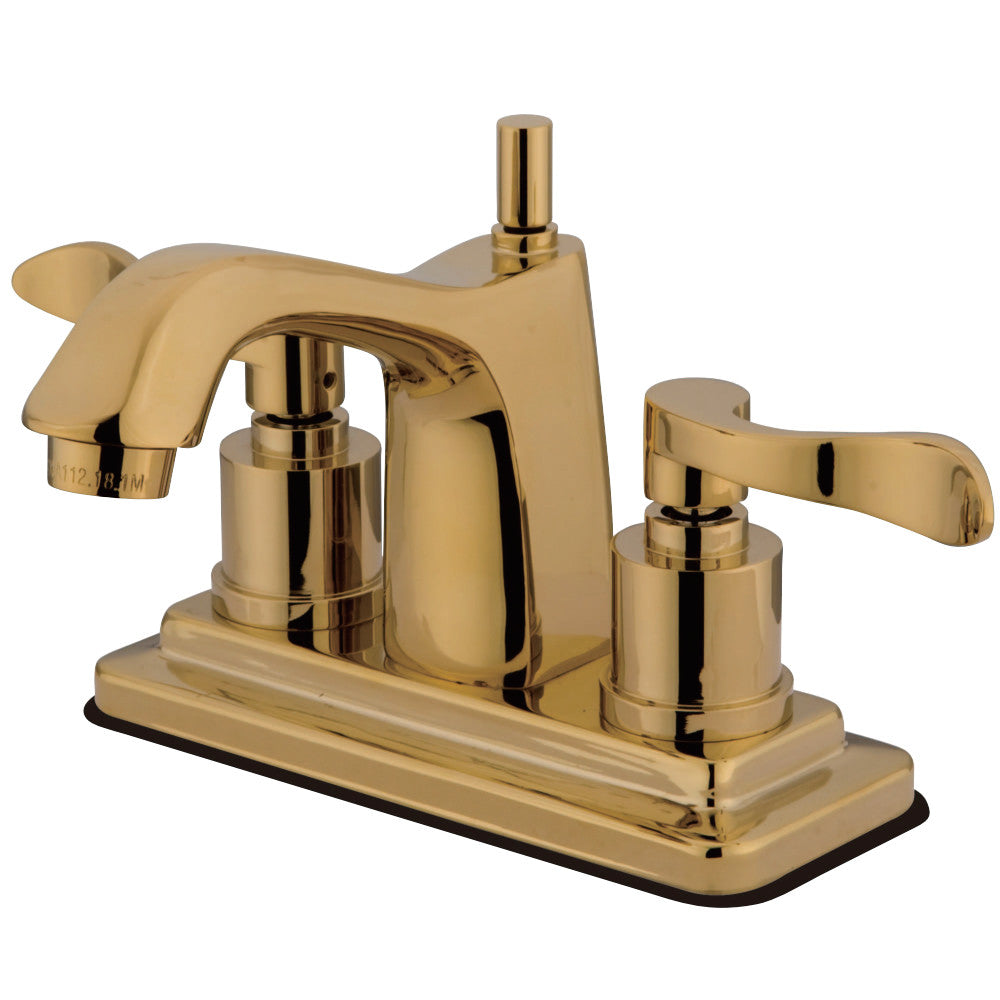 Kingston Brass KS8648DFL 4 in. Centerset Bathroom Faucet
