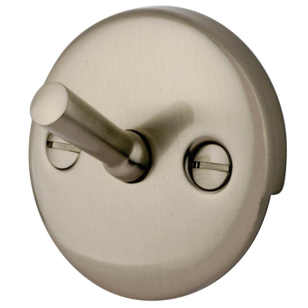 Kingston Brass Round Overflow Plate with Trip Lever Drain