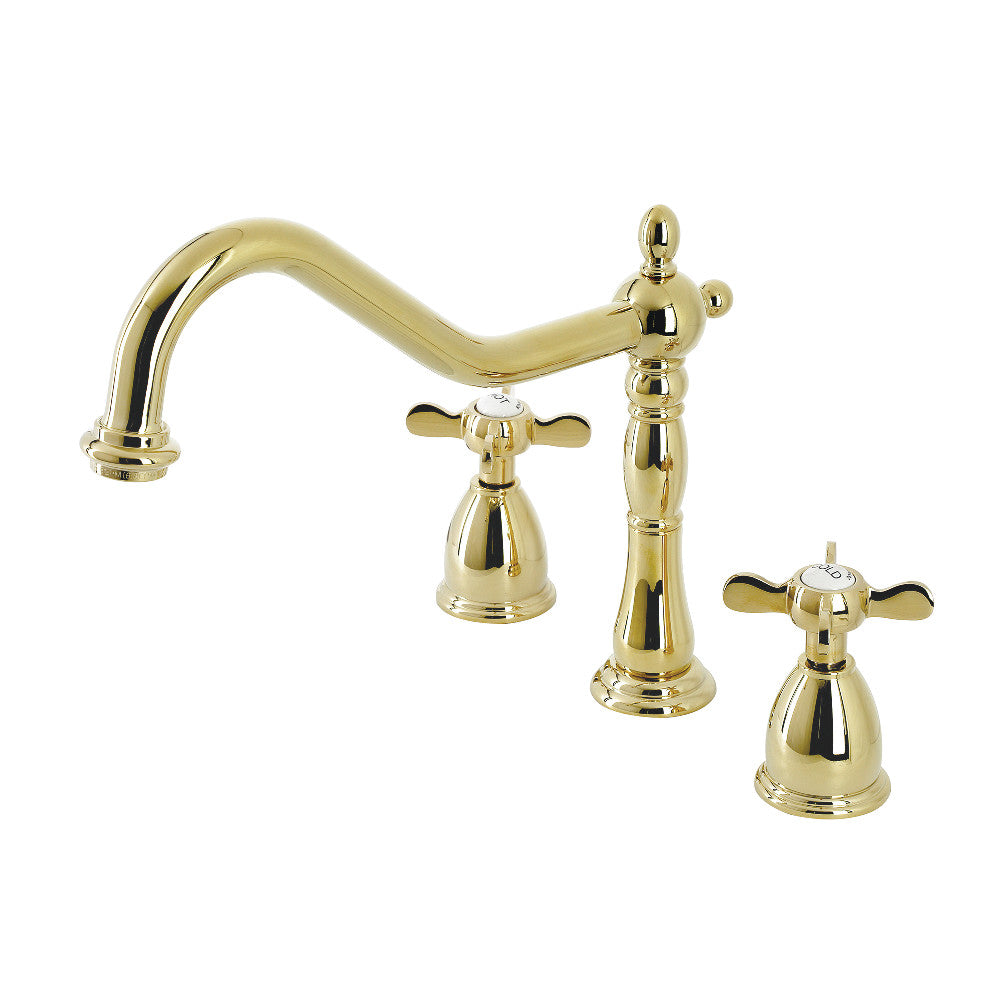 Kingston Brass KB1791BEXLS Widespread Kitchen Faucet