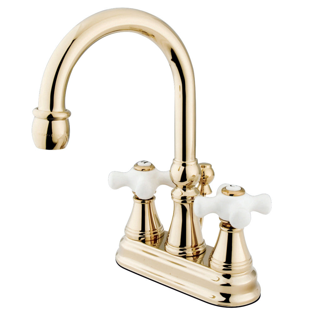 Kingston Brass KS2615PX 4 in. Centerset Bathroom Faucet