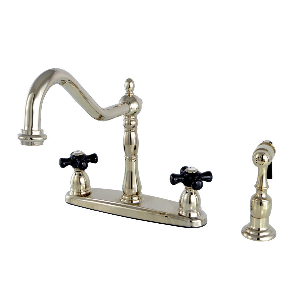 Kingston Brass KB1752PKXBS Duchess Centerset Kitchen Faucet