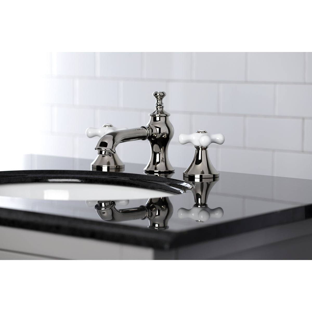 Kingston Brass KC7066PX Vintage 8 in. Widespread Bathroom Faucet