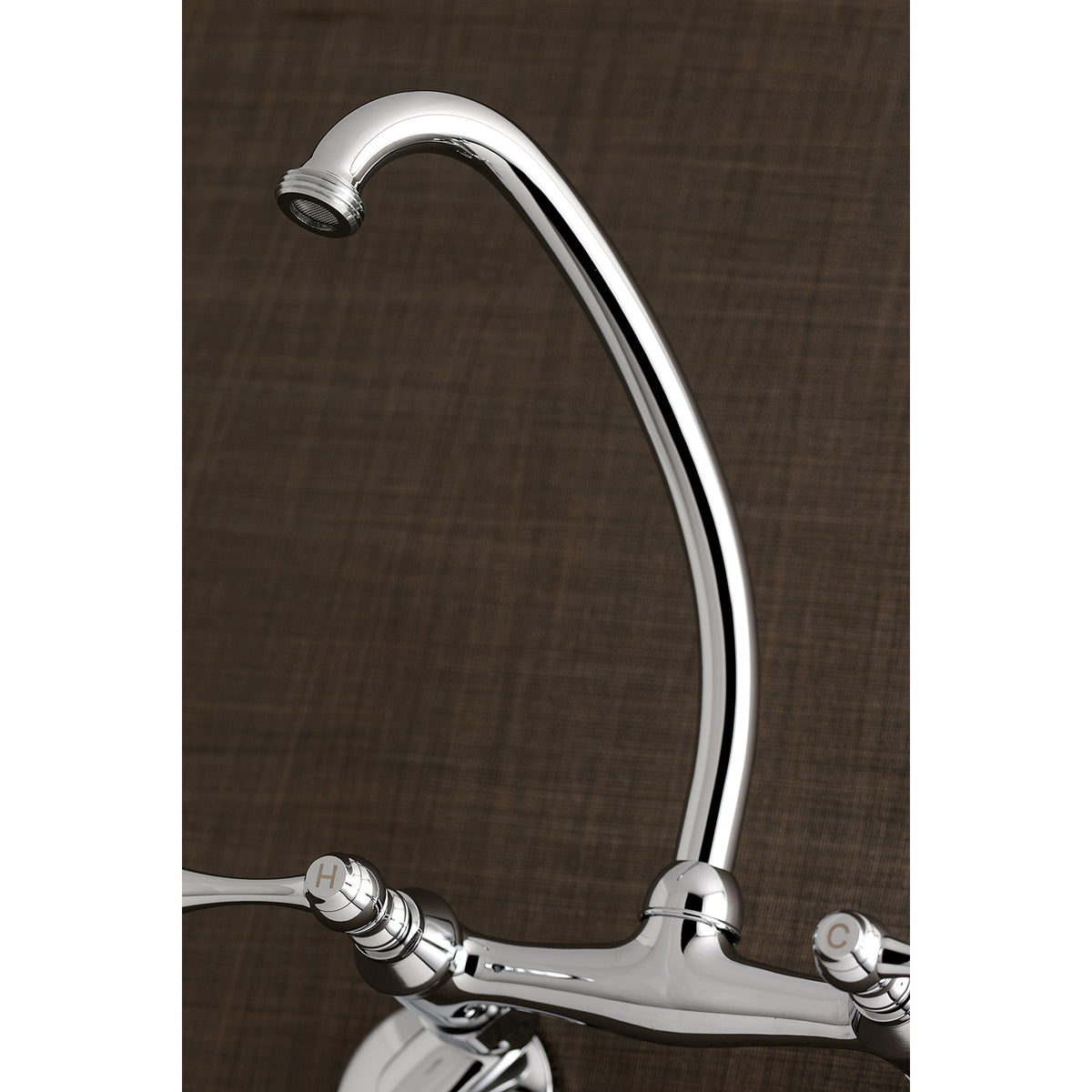 Kingston Brass KS374C Kingston Two Handle Wall Mount Laundry Faucet