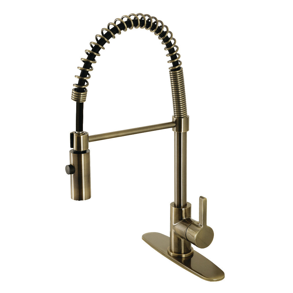 Gourmetier LS8777CTL Continental Single-Handle Pre-Rinse Kitchen Faucet
