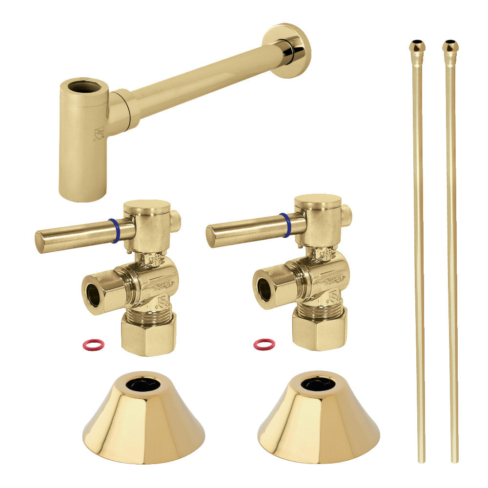 Kingston Brass Modern Plumbing Sink Trim Kit with Bottle Trap