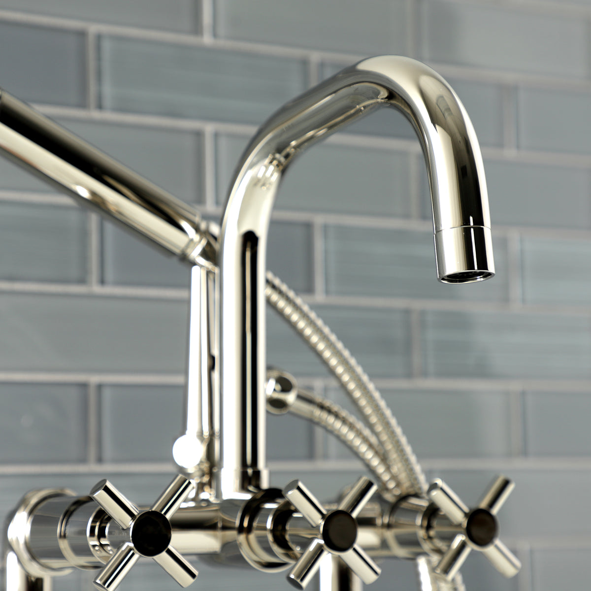 Aqua Vintage Concord Deck Mount Clawfoot Tub Faucet