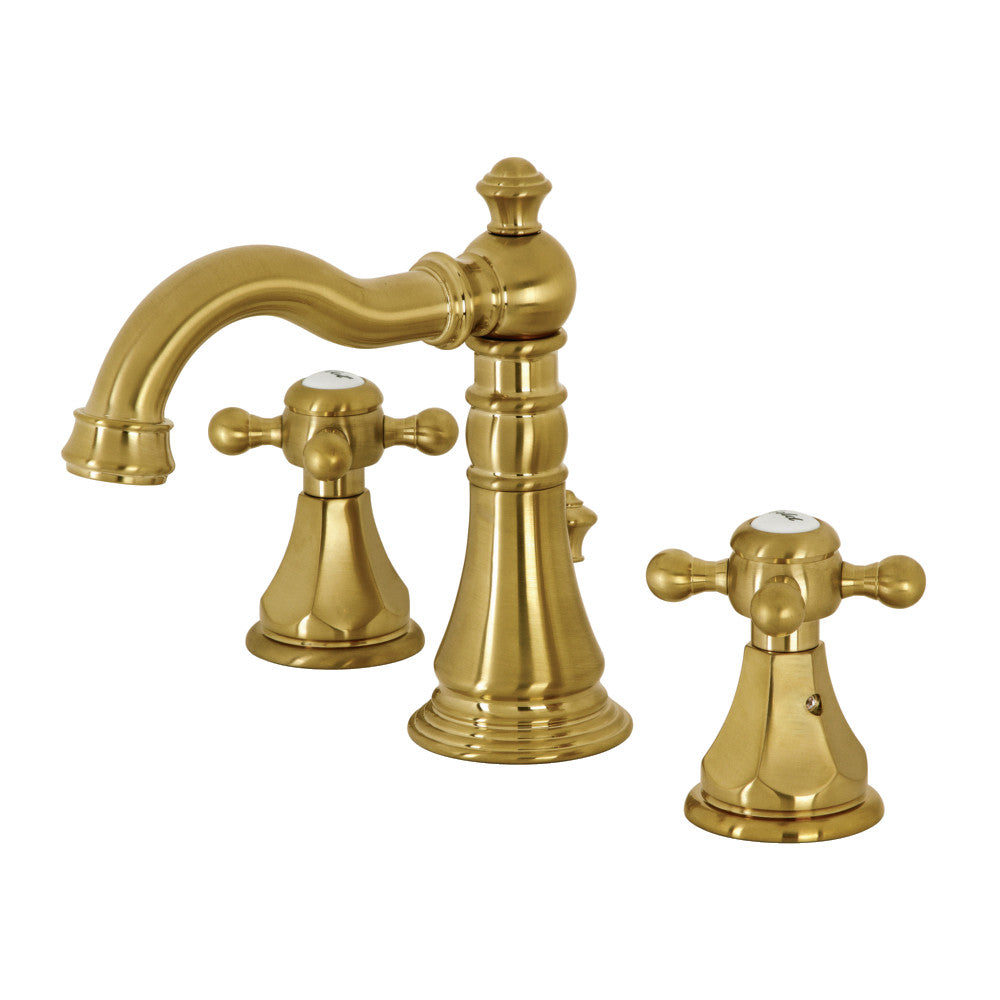 Kingston Brass FSC1971BX Metropolitan Widespread Bathroom Faucet with Pop-Up Drain