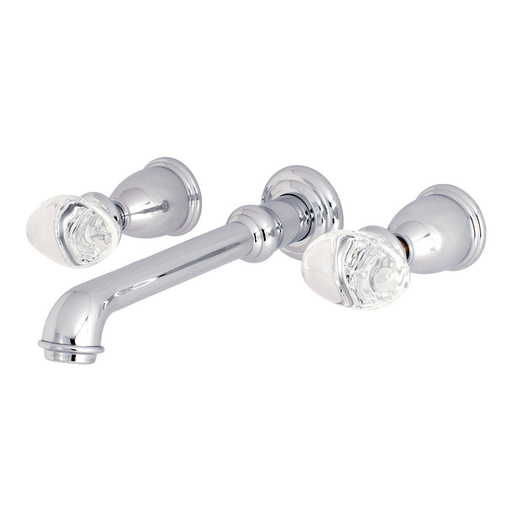 Krystal Onyx Wall Mount Roman Tub Faucet