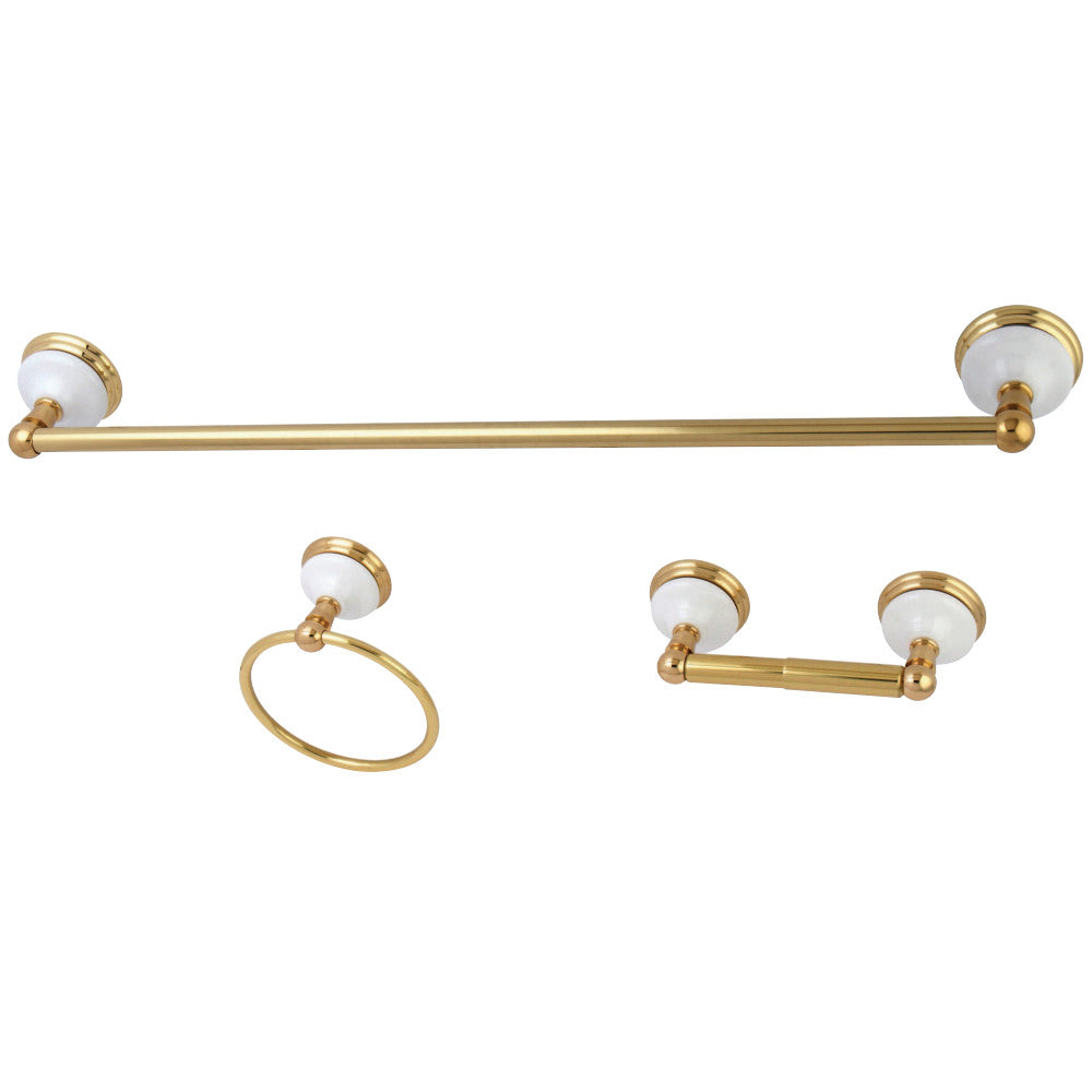 Kingston Brass Victorian 3-Piece Bathroom Hardware