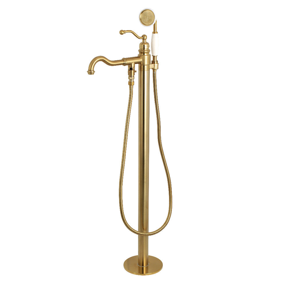 English Country Freestanding Tub Faucet with Hand Shower