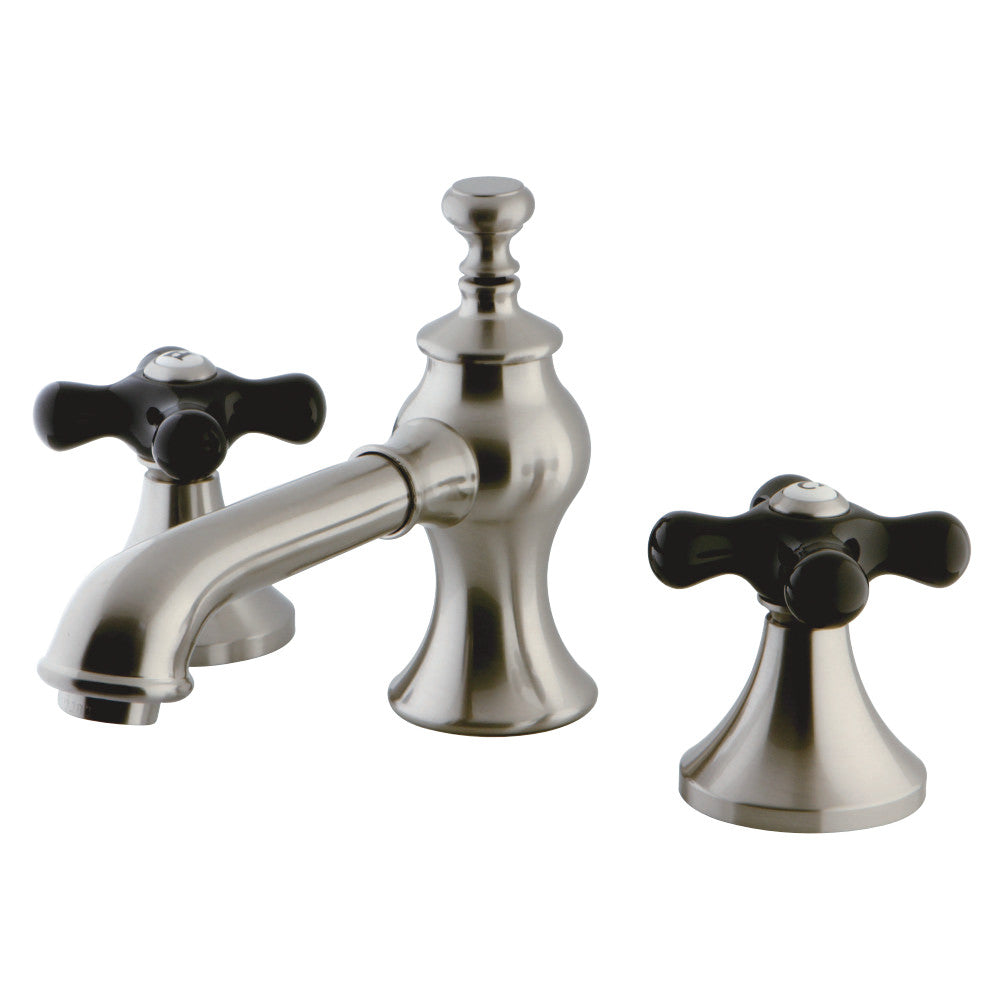 Kingston Brass KC7068PKX Duchess Widespread Bathroom Faucet with Brass Pop-Up
