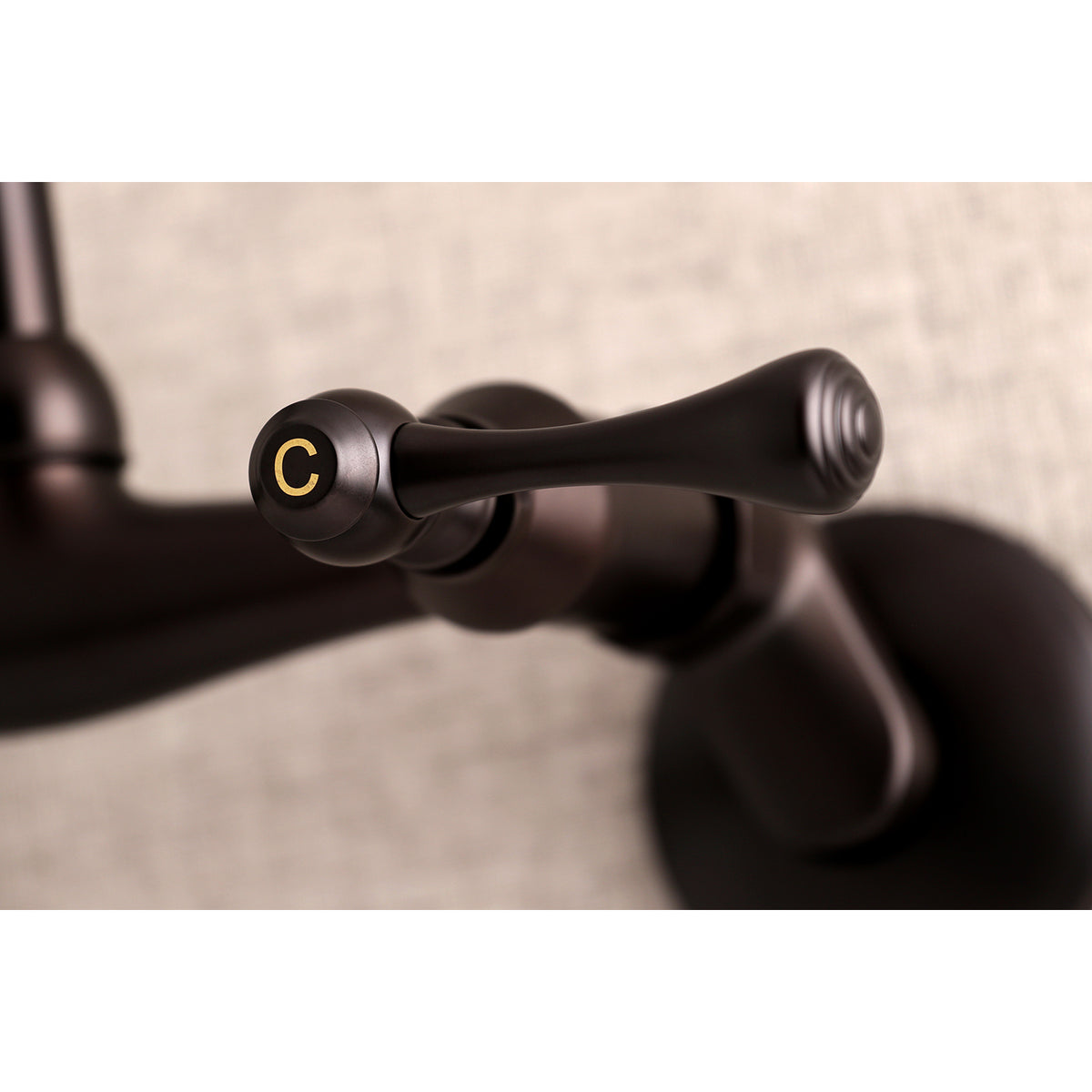 Kingston Brass KS374C Kingston Two Handle Wall Mount Laundry Faucet