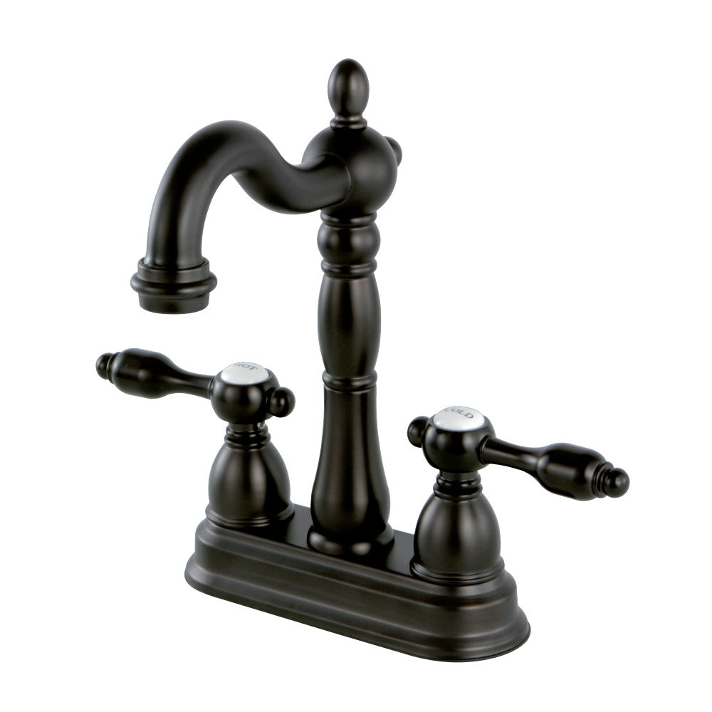 Kingston Brass KB1498TAL Tudor Two-Handle Bar Faucet