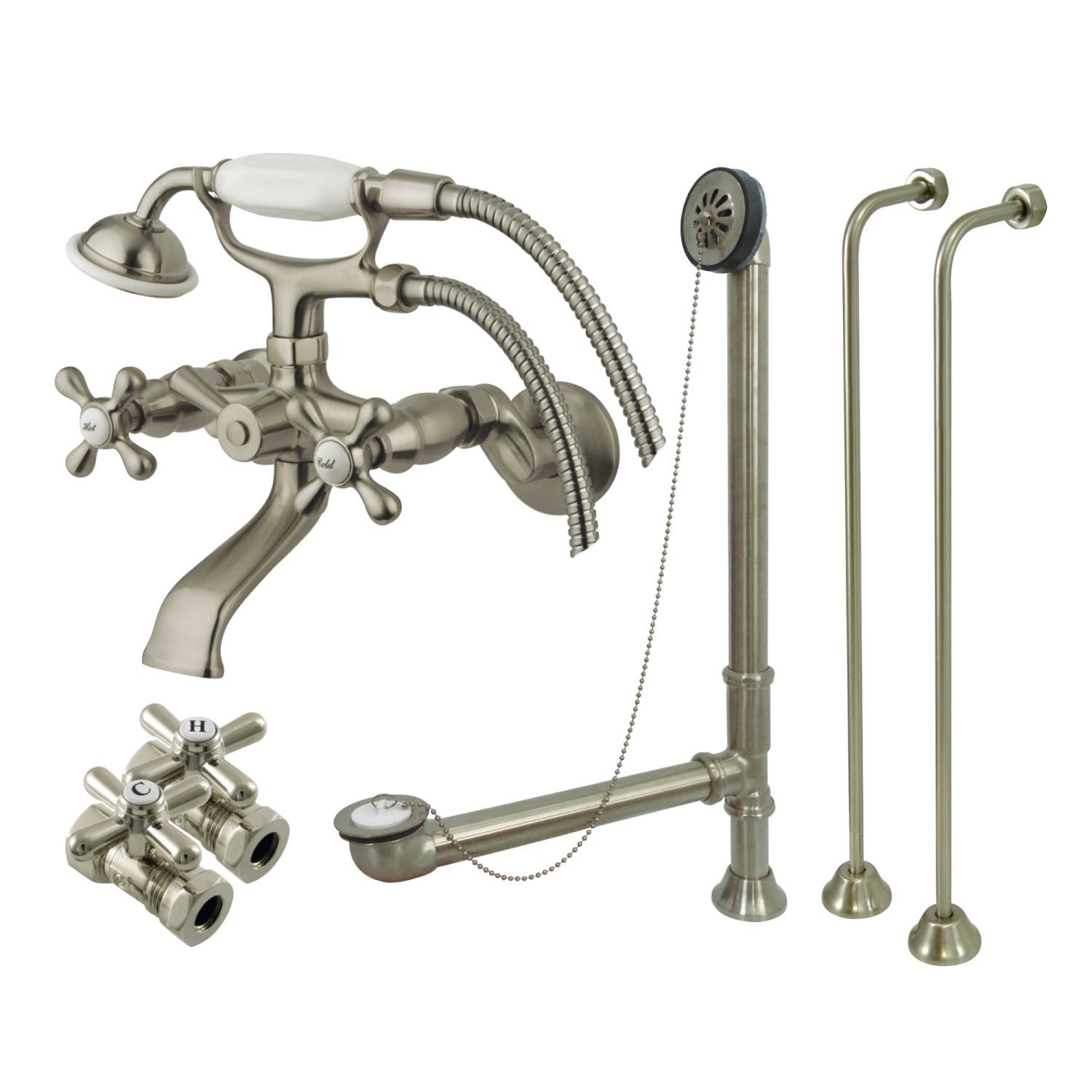 Clawfoot Tub Faucet Packages & Kits