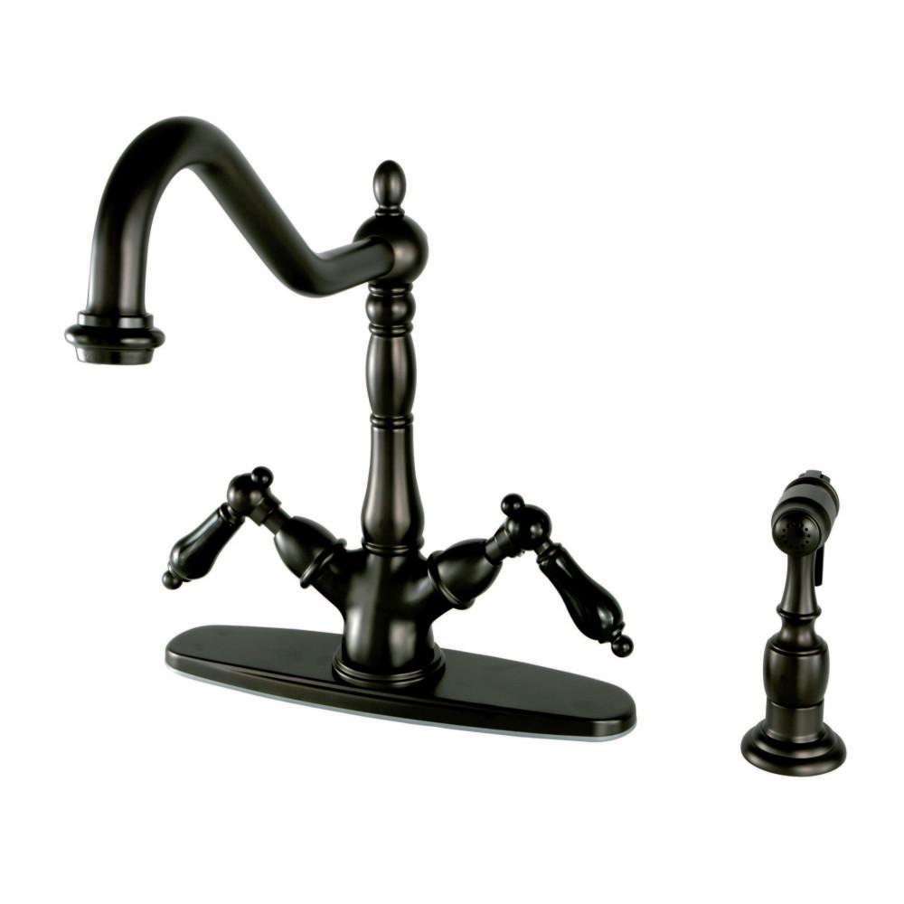 Two Handle Single-Hole Kitchen Faucets