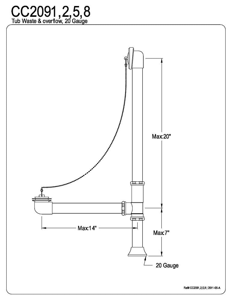 Oil Rubbed Bronze Clawfoot Tub Faucet Package Kit