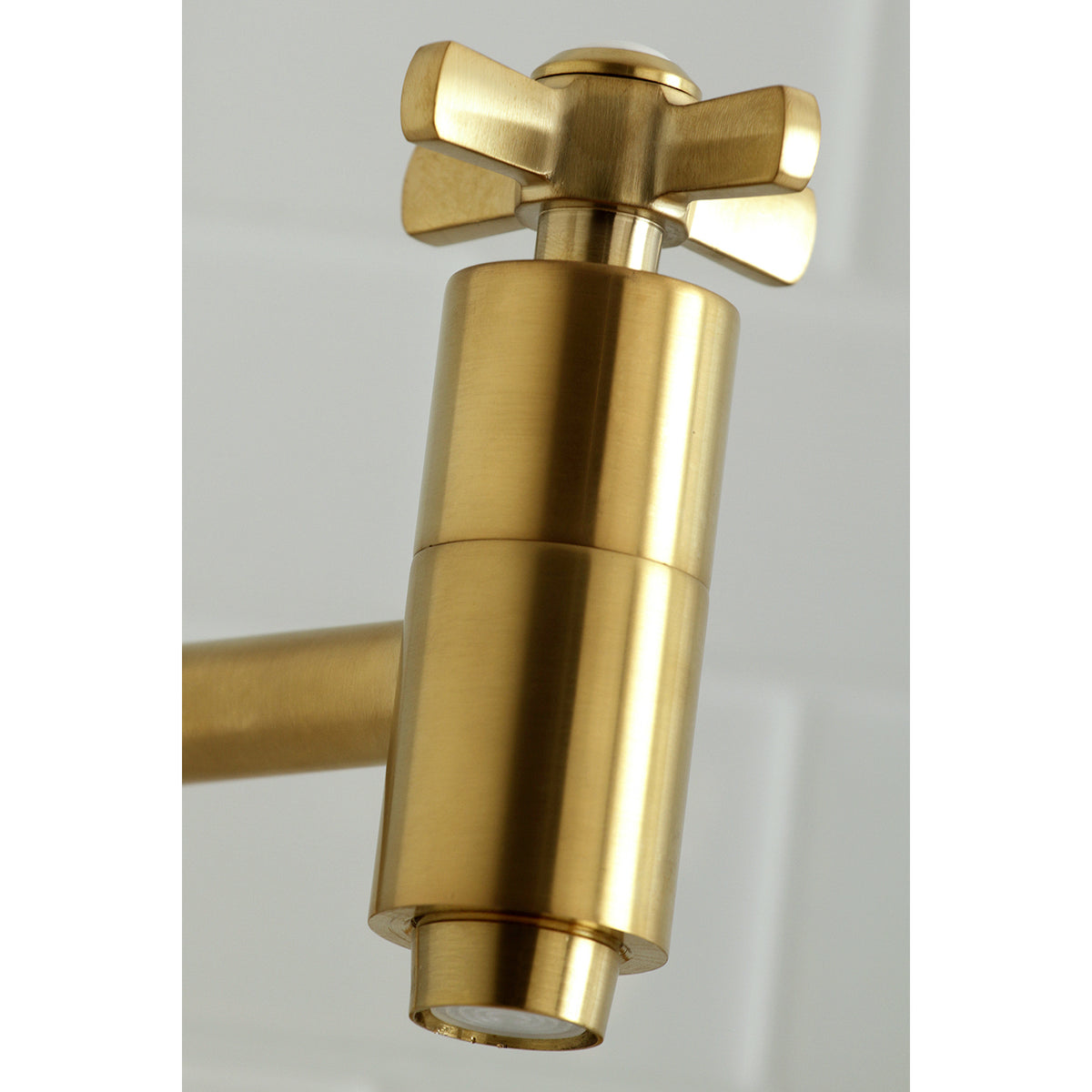 Kingston Brass KS8103ZX Millennium Wall Mount Pot Filler Kitchen Faucet