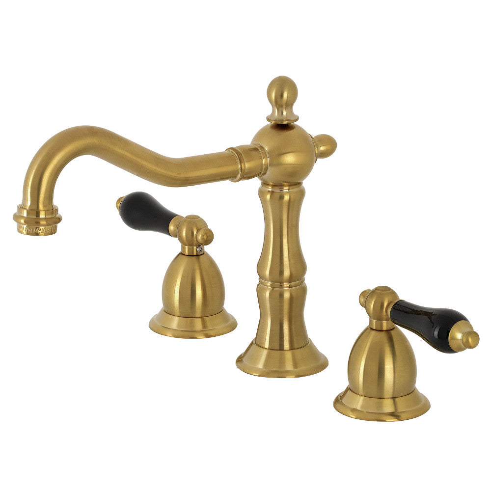 Kingston Brass KS1975PKL Duchess Widespread Bathroom Faucet with Brass Pop-Up