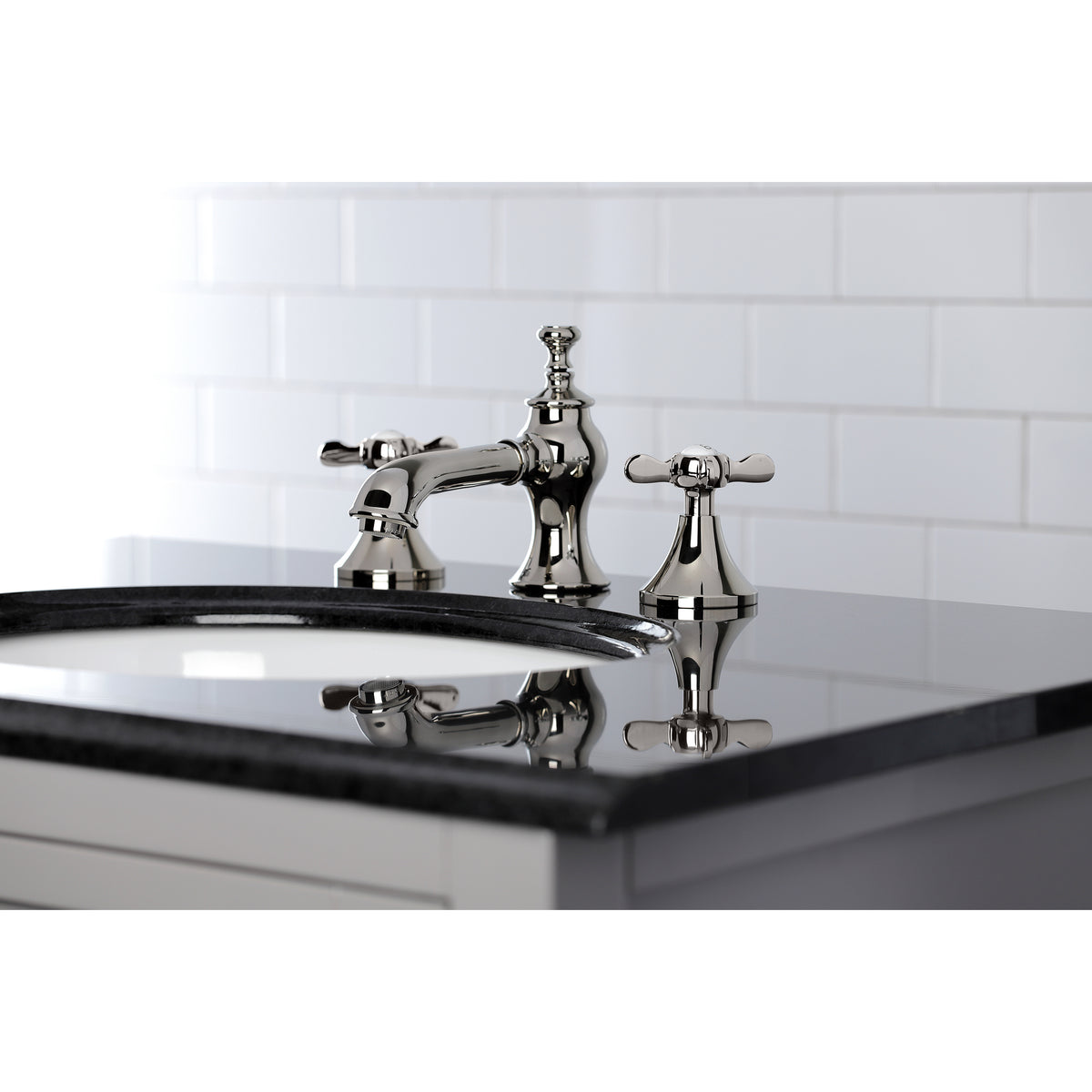 Kingston Brass KC7065BEX 8 in. Widespread Bathroom Faucet