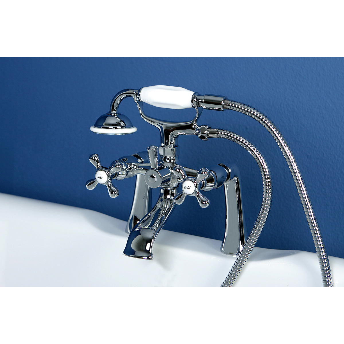 Kingston Clawfoot Tub Faucet with Hand Shower