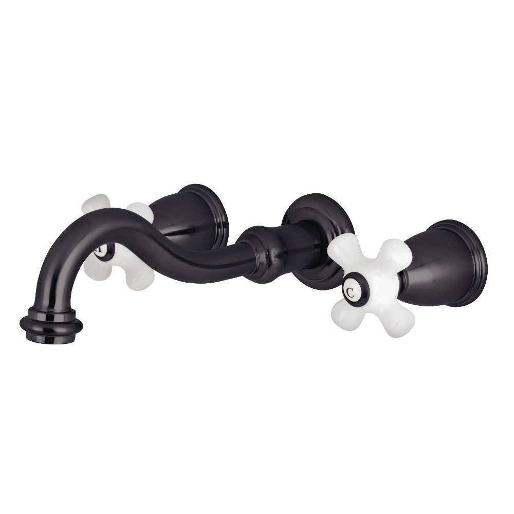 Restoration Two-Handle Wall Mount Tub Faucet
