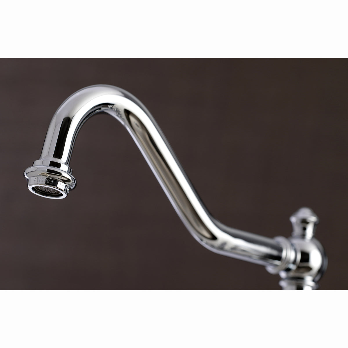 Kingston Brass KS3276AXBS Restoration 8&quot; Bridge Kitchen Faucet with Sprayer